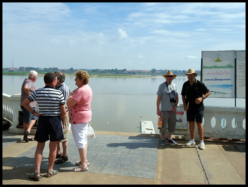 Leisure time around Mukdahan before our afternoon trip.