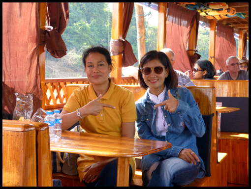 Proceeding up the Mekong