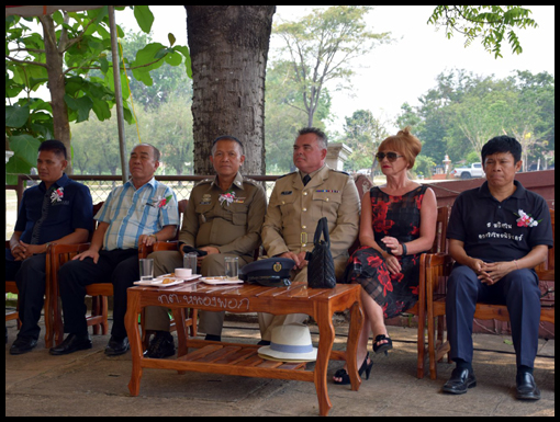 The ADA and senior players sit at the top table.