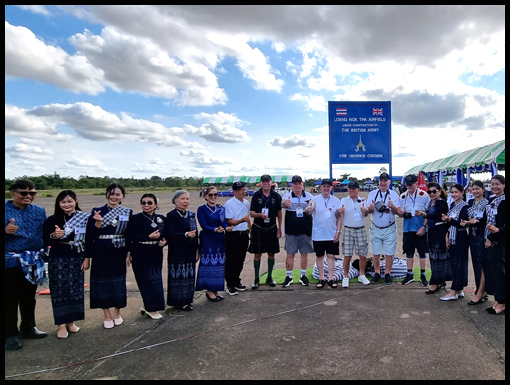 Pictures taken of the veterans and V I P's.