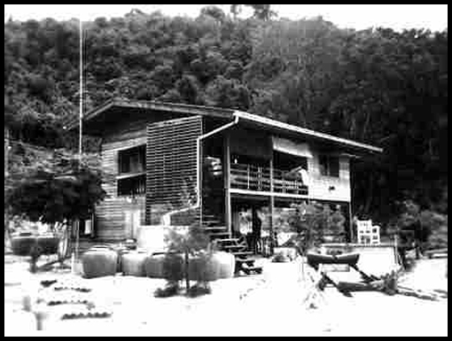 The Pattaya beach bungalow used by Operation Crown personnel